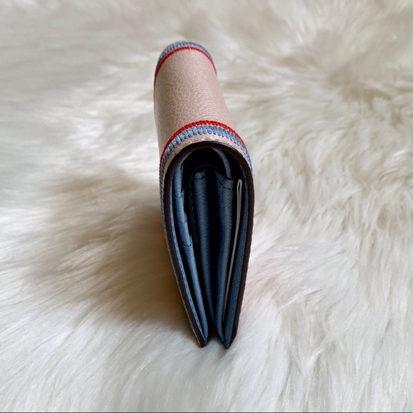 Kate Spade Small Bifold Eva Embroidered Wallet - Picture 6 of 8